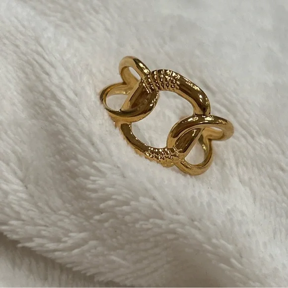 18k gold waterproof jewelry,sweat proof,tarnish free, Hypoallergenic,adjustable - Picture 5 of 5